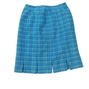 Le Suit tweed pencil lined shirt size 8p